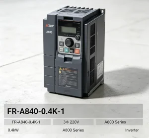 0.4KW VFD Inverter FR-A840-0.4K-1 Three Phase 220V AC Drive IP20 for Motor CE