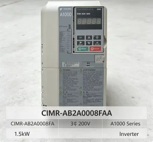 1.5KW Single Phase Vector Control VFD Inverter CIMR AB2A0008FAA 220V AC Drive for Motor CE