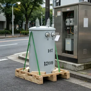 10-160kVA Single Phase Pole Transformer 11kV 240V Copper Aluminum for Residential Power Supply Street Lamp Lighting