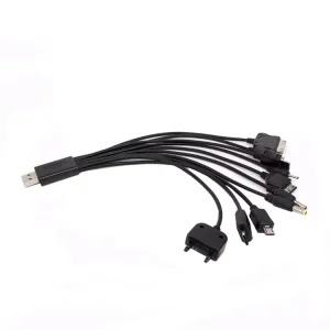 10-in-1 Multifunction USB Charger, 2A, Universal Android Charger for Phones and Printers