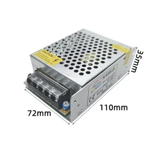 100-265V AC to DC 12V 24V 2.5A 60W Switching Power Supply