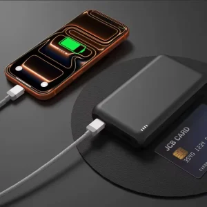 10000mAh 30W PD Portable Charger Dual USB C + USB A Power Bank with Fast Charging PSE Certified