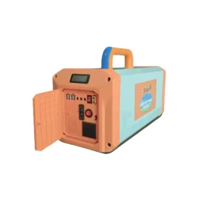 1000W 1280Wh Portable Solar Panel Mobile Supply AC Socket 110V LiFePO4 Battery Pure Sine Wave Inverter for Camping Family