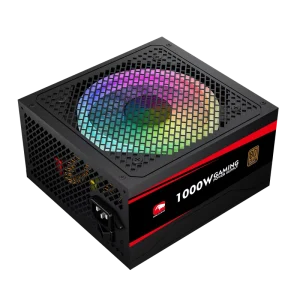1000W Black ATX Power Supply 80+ Bronze Non-Module Gaming Computer PSU Power Supply With Cooling Fan
