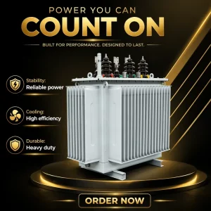 100KVA 22KV to 380V/440V/480V 3-phase Oil Immersed Power Transformer ONAN Dyn11 Winding S13 Aluminum/Copper