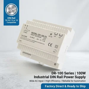 100W 12V 8.3A AC to DC DIN Rail Switching Power Supply Single Output for PLC