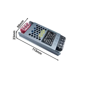 100W 12V Ultra-Thin Linear Lighting Single Output Switching Power Supply 100-250V Input 84% Efficiency