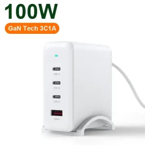 100W 4-Port USB-C GaN PD Wall Charger