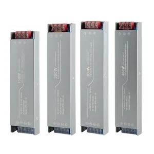 100W 400W 110 260V AC DC Wide Voltage LED Driver Constant Current 24V SMPS Power Supply 95% Efficiency 5 Year Warranty