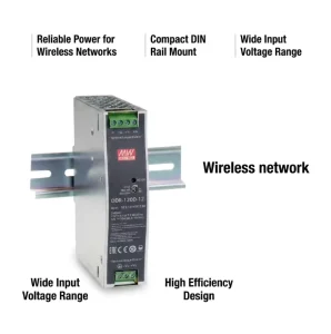 100W DIN Rail Type DCDC Converter Single Output Power Supply Industrial DDR-120A-24 24V 4.2A