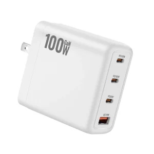 100W GaN USB PD 3.0 Type C Fast Charger with 20V 1.5A Output for Laptop Mobile Phone iPad Watch