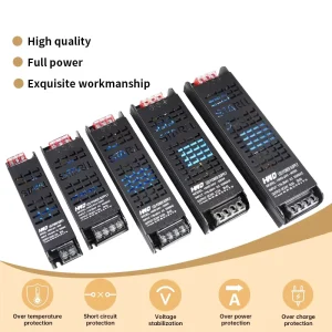 100W LED Power Supply 12V 24V DC 8.33A 4.16A IP20 Indoor Switching Transformer for LED Strip Lights CCTV Security System 50/60Hz