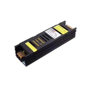 100W LED Strip Driver Constant Current 5V 12V 24V AC DC CCTV Switching IP20 Indoor Slim Black SMPS Supply 20A 150W 60W 120V