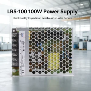 100W Switching Power Supply LRS 100 12V 24V 48V Adjustable SMPS for Machine
