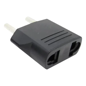 10A 2 Pin USA to Europe Travel Adapters Portable Power Plugs Mini Travel Converters