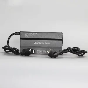 10A Fast Charger with Fan 60V LiFePO4 Battery Charger 67.2V Output 16S Smart Charger