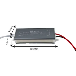 10W LED Driver Supply for Outdoor Lighting AC/DC IP67 Waterproof Constant Voltage 12V Single Output 1A Refrigerator LED Power