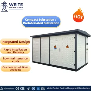 10kV 1500A Insulated CE Standard Box Type Transformer Substation Rural Grid Renovation Factory Supplier OEM