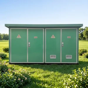 10kV 315kVA 400kVA 630kVA Outdoor Packaged Substation With RMU LV Switchgear for Community Power