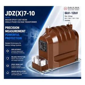 10kV Indoor Epoxy Cast Resin Voltage Transformer JDZ(X)7 10 UNEZ7 6 for Switchgear Metering Protection Engineering Specification