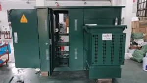 10kva American Box type Pad Mounted Transformer Substation Industrial Use Zhejiang ZGS13 12