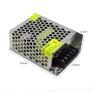 110 220V LED AC DC Single Output 5V 3A Constant Voltage Switching Power Supply IP20 Protection