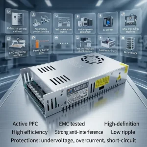 110V 220V AC DC LED Switching Power Supply 5V 70A 350W Touch Sensor Switch Power Supply by 3aa Batteries
