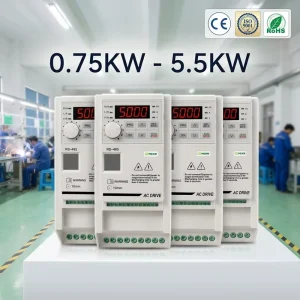 110V VFD Single Phase Frequency Inverter 0.4KW 0.55KW 0.75KW 1.5KW 2.2KW for USA Canada Motor Speed Control