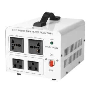 110V to 220V US Standard Voltage Converter Transformer for North America Mexico Market