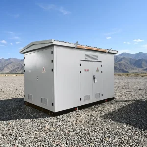 11kV 1250kVA 1600kVA 2000kVA Galvanized Packaged Substation With LV Cabinet for Utility Network