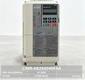11kW Single-Phase VFD Inverter CIMR-AB2A0040FAA 220V AC Drive with Vector and V/F Control for Motor CE