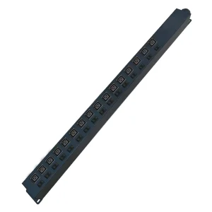 12 Outlet High Power Three Phase PDU with Individual Circuit Breakers 400V 250A Heavy Duty Rack Mount Power Distribution Unit