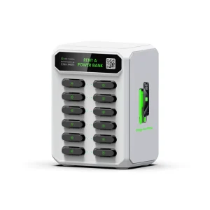 12 Slots Rental Docking Station Sharing Powerbank Rental Station Powerbank Machine Phone Charging Station Vending Machine