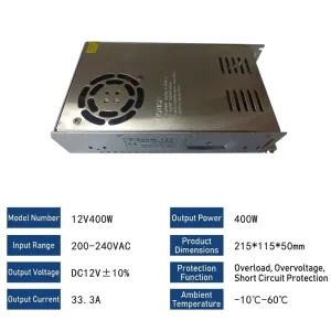 120 Watt Switching Transformer for Led Strip Light 24w 36w 60w 100W 12v Led Power Supply