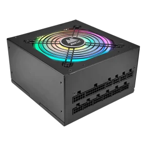 1200W Power Supply for Gaming Computer RGB Fan 80Plus PC PSU Full Voltage Input