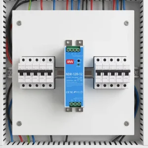 120W 12V 10A NDR-120W-12V DIN Rail Single DC Output Switching Power Supply 220V Input Industrial Use