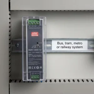 120W DIN Rail Type DCDC Converter Single Output Power Supply Industrial DDR 120C 24 24V 5A DIN Rail Power Supply