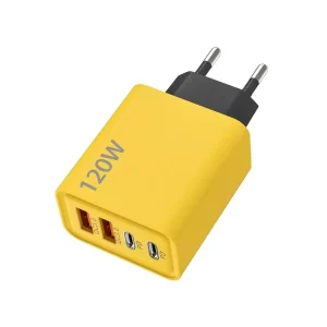 120W Dual PD Dual USB Multi-Port Adapter 30W for Laptop and Camera US/EU Plug PD 3.0