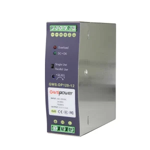 120W Industrial DIN Rail Power Supply 90-264VAC Input Slim Design