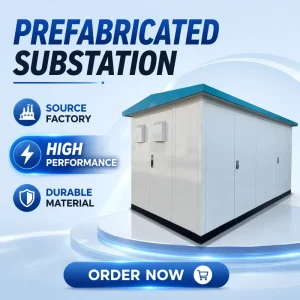 1250kVA 10kV Prefabricated Box Type Transformer Substation With GGD Switchgear for Mining Industrial Power Distribution Projects