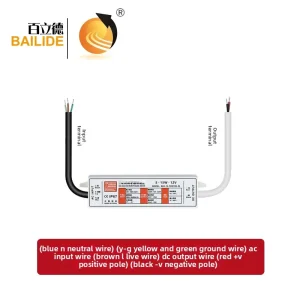 12V 1.25A 24V 0.62A Waterproof Single Switch-Mode Power Supply 85% Efficiency Outdoor Security Rainproof Light Boxes