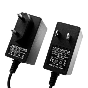 12V 1A EU US Plug High Efficiency DC Power Adapter with 5V 6V 9V 12V Output 12W AC Input