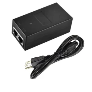 12V 24V 48V 56V 12W PoE Power Adapter for 100Mbps IP Camera Ethernet Switch CPE AP RJ45 PoE Power Supply CE FC