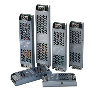 12V 24V AC to DC Constant Voltage Switching Power Supply for LED Light Strips, 60W-400W