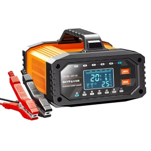 12V 24V Battery Charger 12V 24V 20A Universal Truck Motorcycle Car Battery Charger Lead Acid LiFePO4 Battery Charger