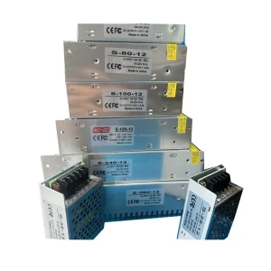 12V 250W 10A Single Linear Ultra-Thin LED Light Box Power Supply 110-220V Input 80% Efficiency Flexible Switching Unit