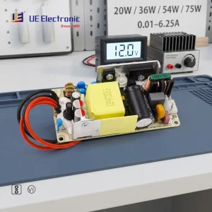 12V 2amp 3a 4a 5a 6a Open Frame Bare Board Switching Power Supply 20W 36W 54W 75W AC DC Telecom PCBA SMPS Power Adapter