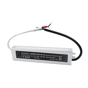 12V 4.2A Power Supply 50W LED Driver Waterproof IP67 Universal Regulated Transformer Adapter AC to DC 12V for LED Light