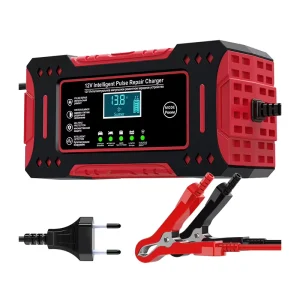 12V 6A Smart Pulse Repair Battery Charger with Multiple Protection for Lead Acid Batteries CE FCC Approved