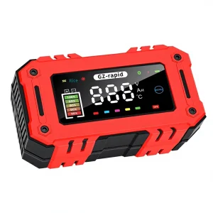12V 6A8A10A15A AC DC Automatic Motorcycle Car AGM Battery Charger Smart Universal Lead Acid SCP OTP Fireproof Pulse Repair
